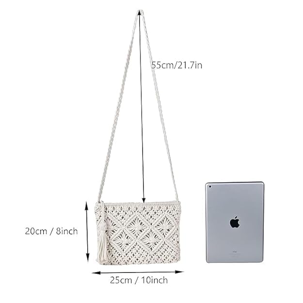Handmade Macrame Slingbag For Women - Leechoo